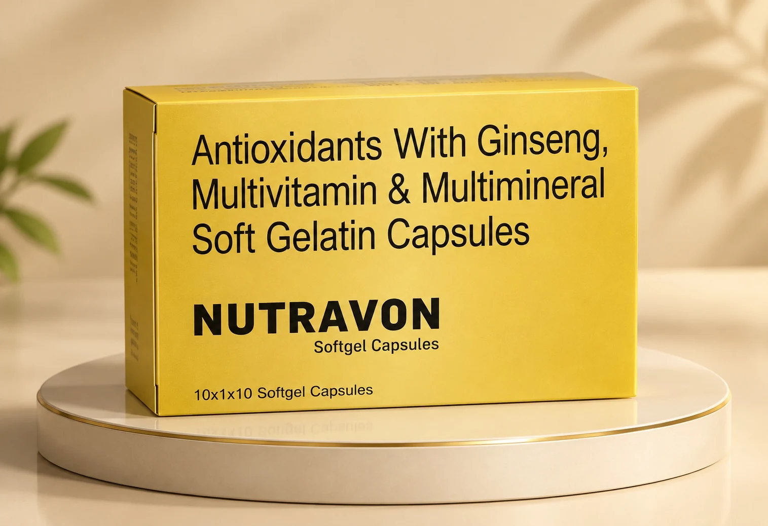 NUTRAVON product packaging